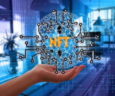 nft non fungible token typography 7023209